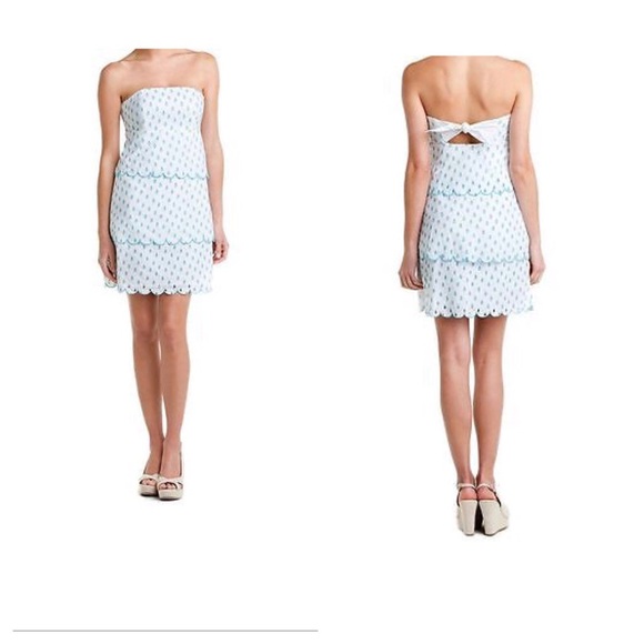 Lilly Pulitzer Dresses & Skirts - Lilly Pulitzer Franco Shorely Blue April Showers 2